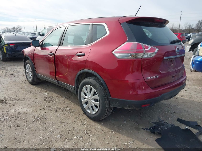 2016 Nissan Rogue S/Sl/Sv