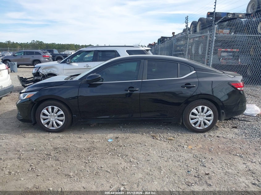 VIN 3N1AB8BV8MY267780 2021 NISSAN SENTRA S XTRONIC CVT