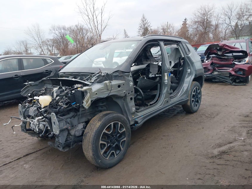 Vin: 3c4njddb3lt144140, lot: 44639798, jeep compass trailhawk 4x4 20202