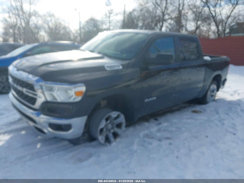Vin: 1c6srfft5nn391943, lot: 44639966, ram 1500 big horn  4x4 5'7 box 20222