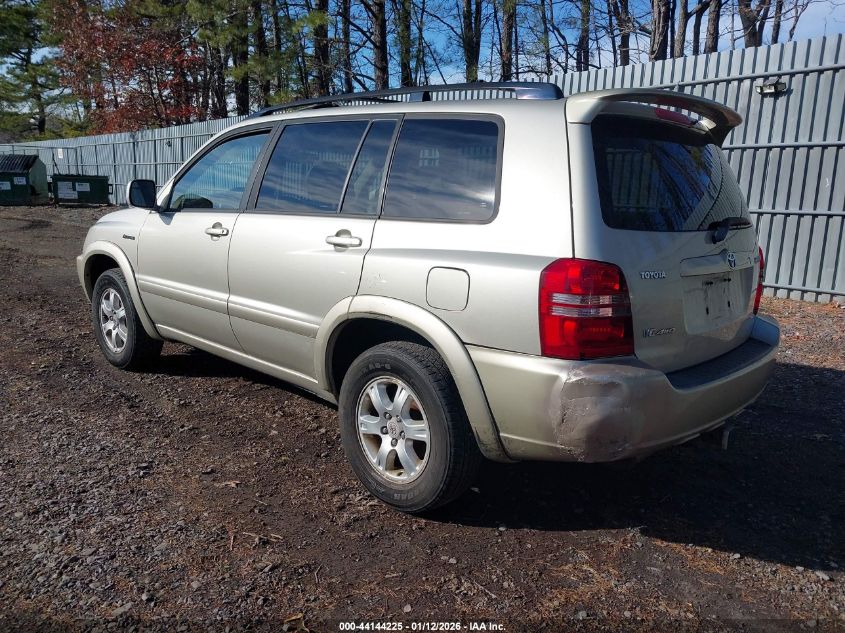 2003 Toyota Highlander Limited V6