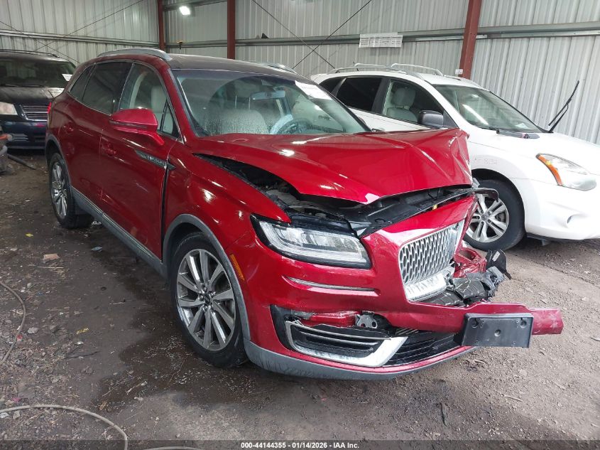 2019 Lincoln Nautilus Select