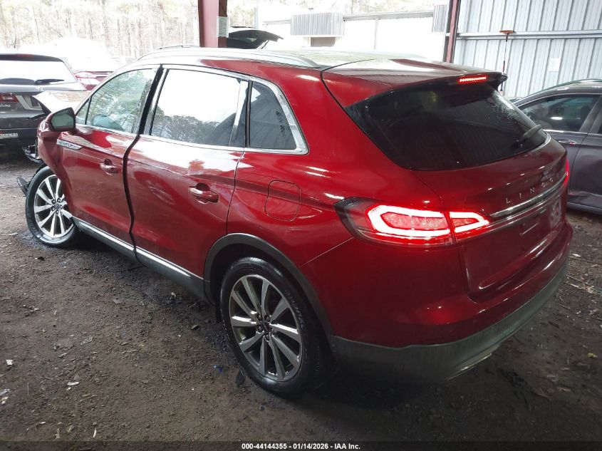 2019 Lincoln Nautilus Select