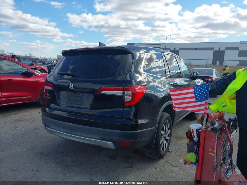 VIN 5FNYF5H57KB023133 2019 HONDA PILOT EX-L