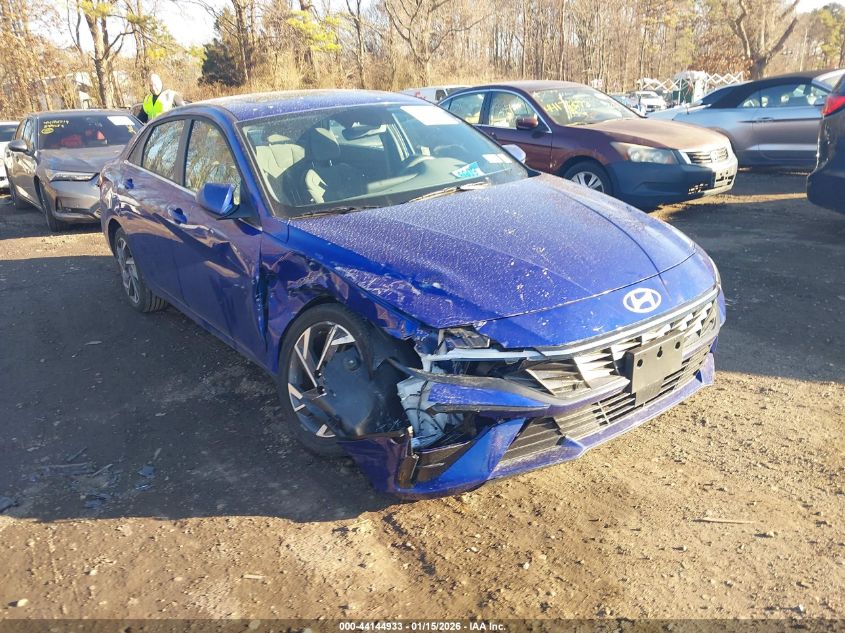 2025 Hyundai Elantra Sel Convenience