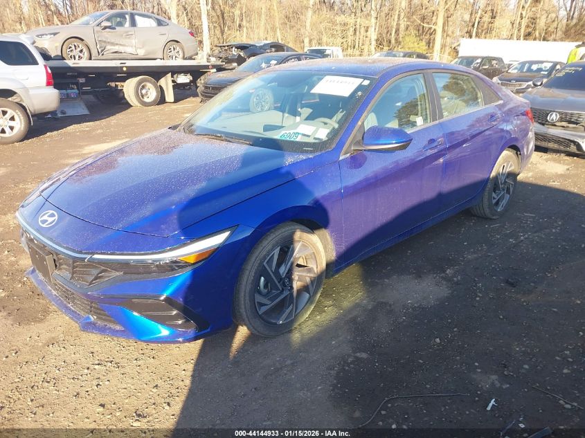 2025 Hyundai Elantra Sel Convenience