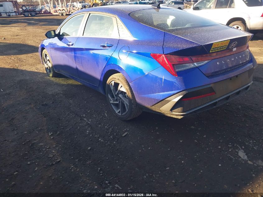 2025 Hyundai Elantra Sel Convenience