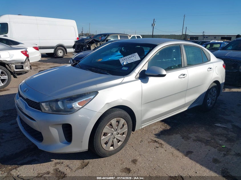 Vin: 3kpa24ab4je071569, lot: 44640929, kia rio s 20182