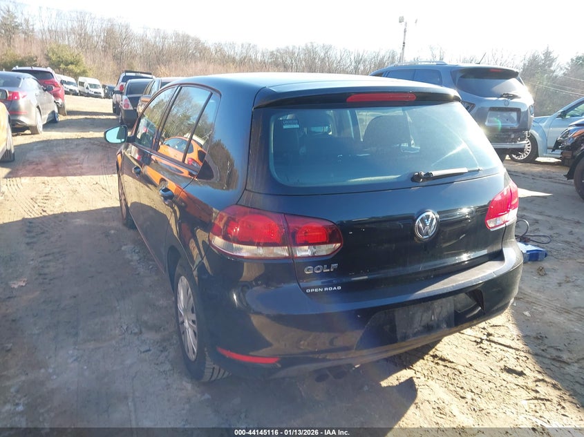 2012 Volkswagen Golf 2.5L 4-Door