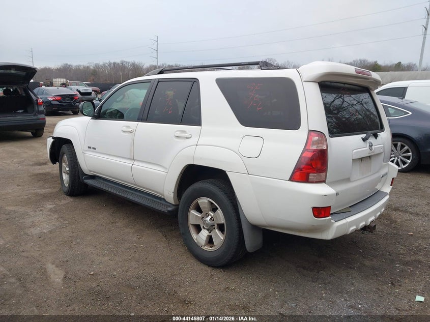 TOYOTA 4RUNNER 2005 VIN JTEBU14RX58042322