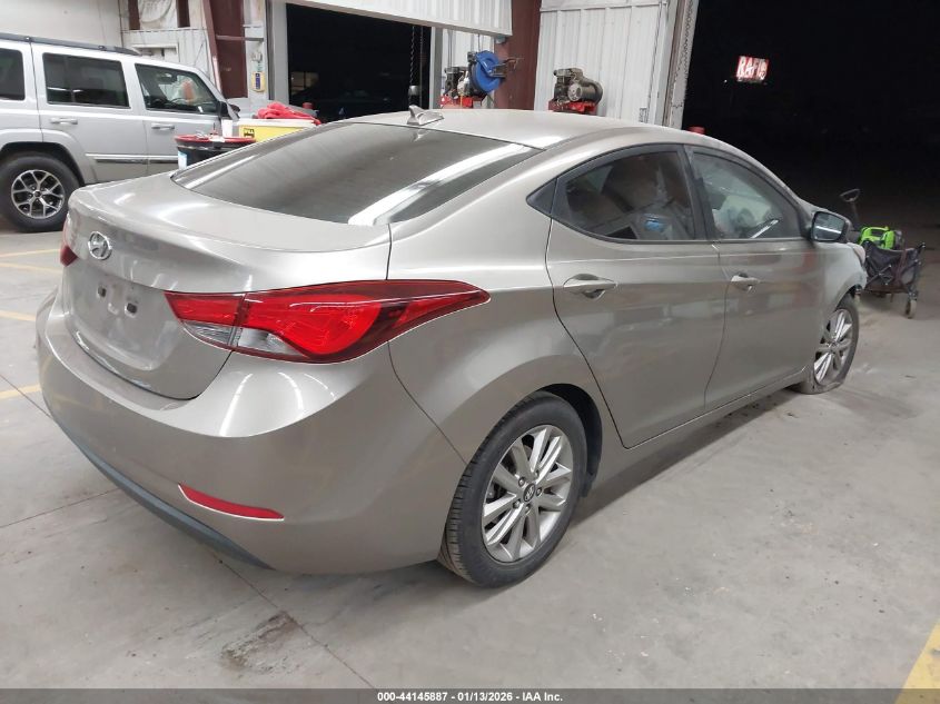 2016 Hyundai Elantra Se