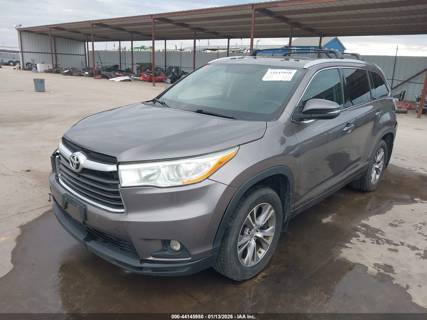 2014 Toyota Highlander Xle V6