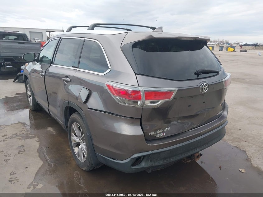2014 Toyota Highlander Xle V6