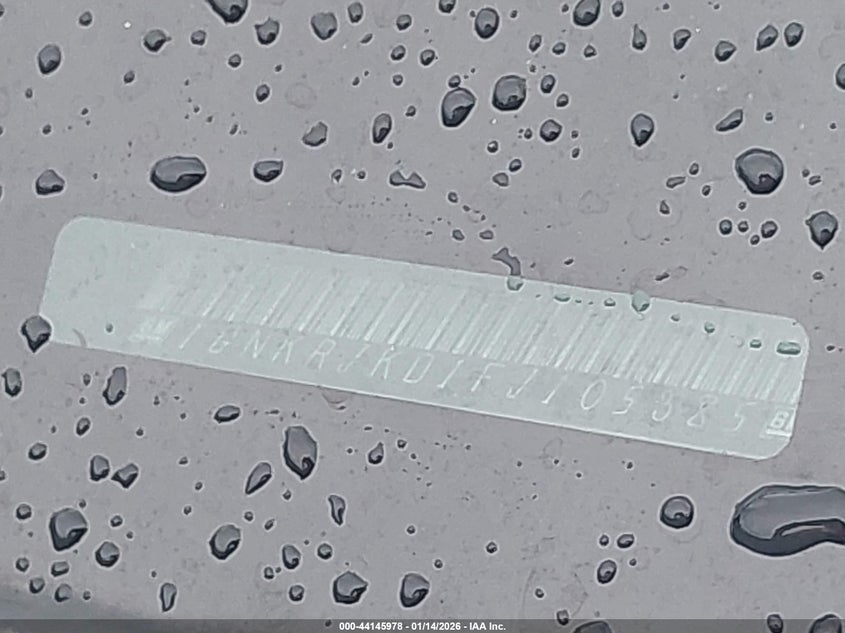 2015 Chevrolet Traverse Ltz VIN: 1GNKRJKD1FJ105385 Lot: 44145978