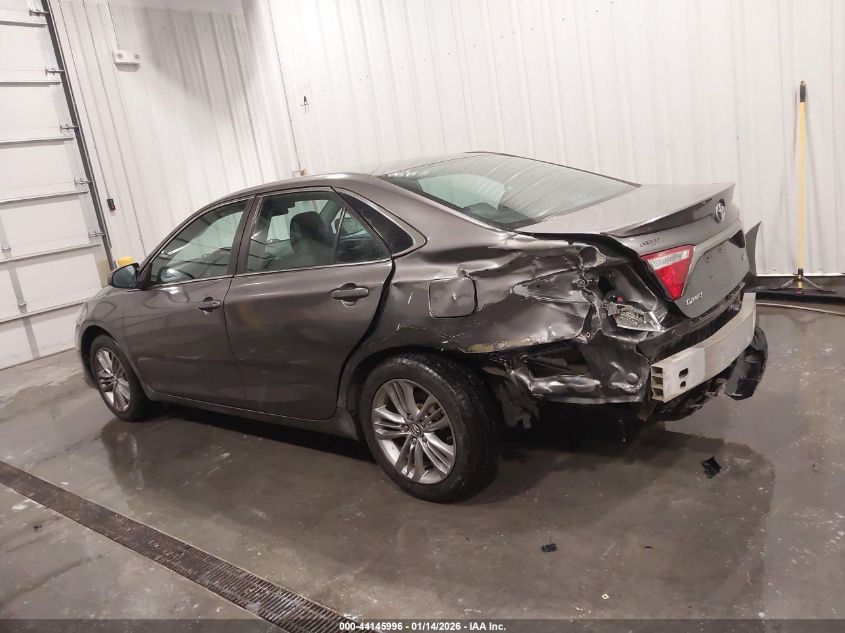 2016 Toyota Camry Se VIN: 4T1BF1FK0GU589491 Lot: 44145996