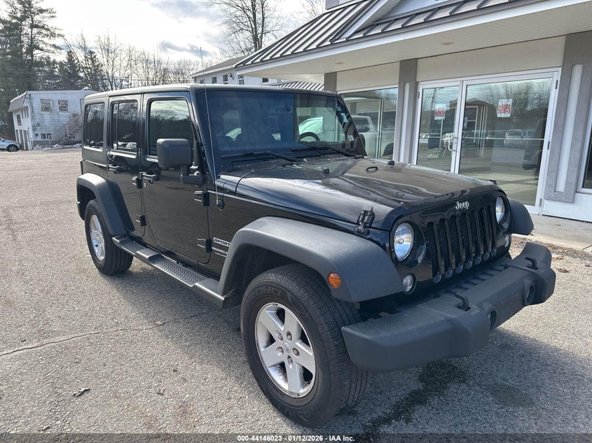1C4BJWDG5JL854675 2018 Jeep Wrangler Unlimited Sport auction photo 1