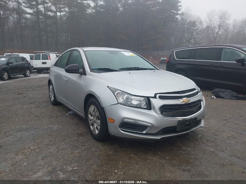 2016 Chevrolet Cruze Limited Ls Auto