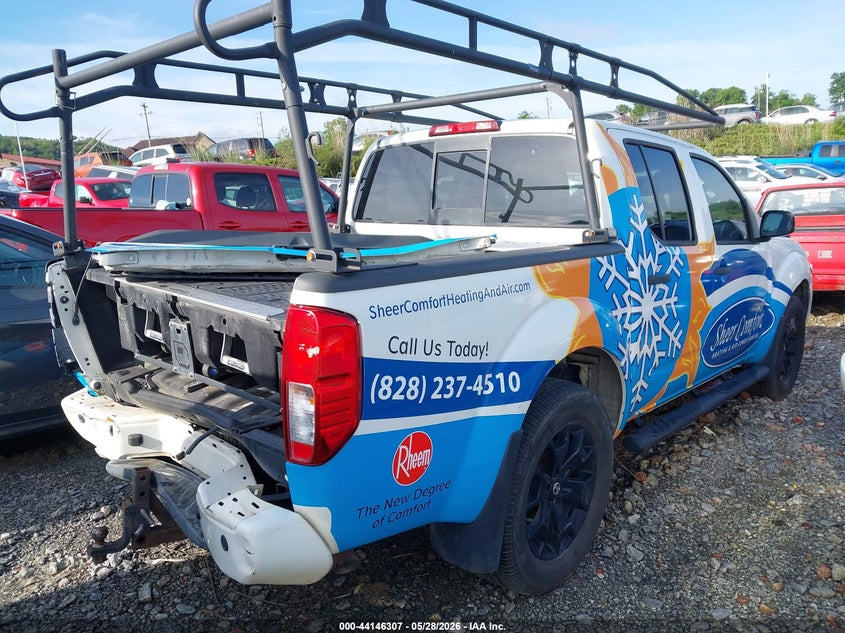 Vin: 1n6ad0ev2jn753818, lot: 44642239, nissan frontier sv 20184