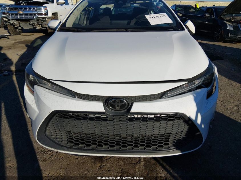 2022 Toyota Corolla Le VIN: 5YFEPMAE1NP341181 Lot: 44146335