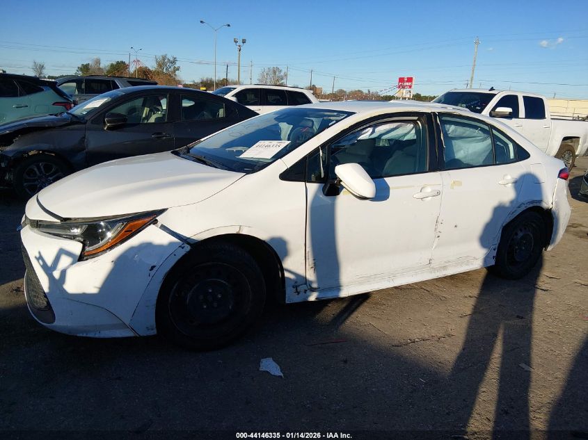 2022 Toyota Corolla Le VIN: 5YFEPMAE1NP341181 Lot: 44146335