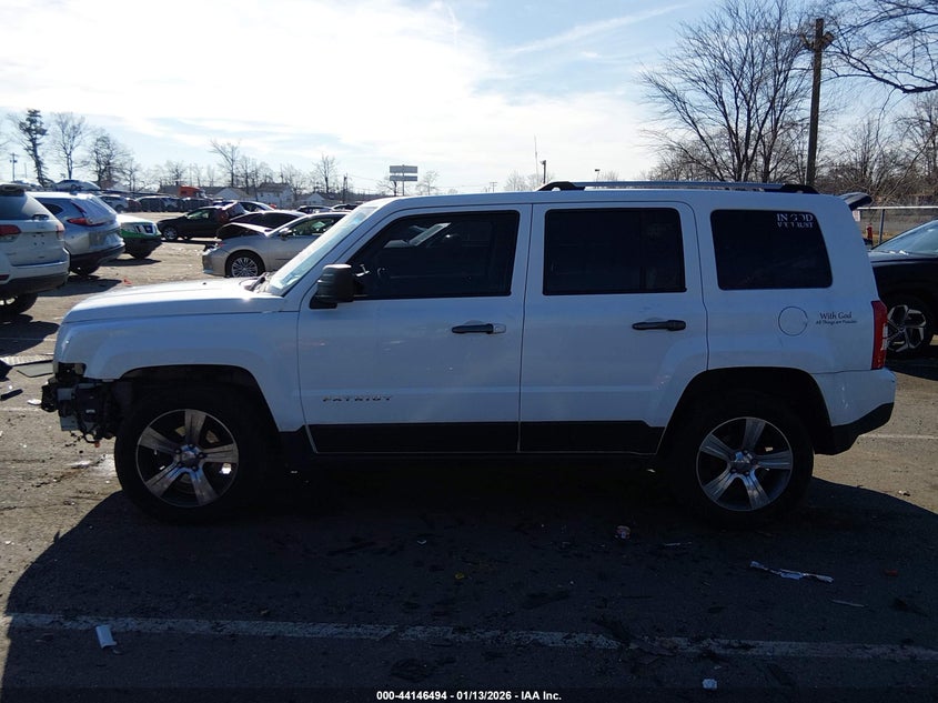 VIN 1C4NJRFB8HD194992 2017 JEEP PATRIOT HIGH ALTITUDE 4X4