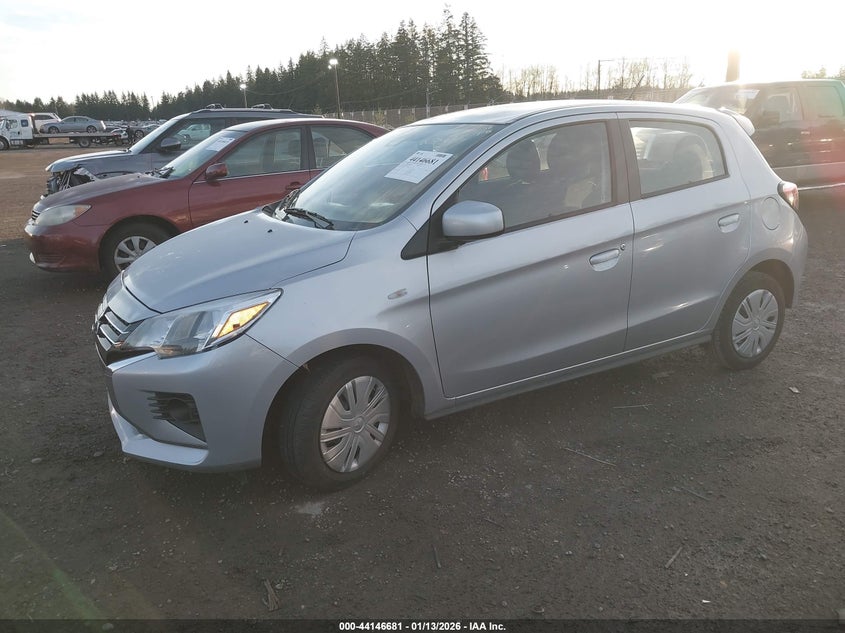 VIN ML32AUHJ3RH013157 2024 MITSUBISHI MIRAGE ES/LE
