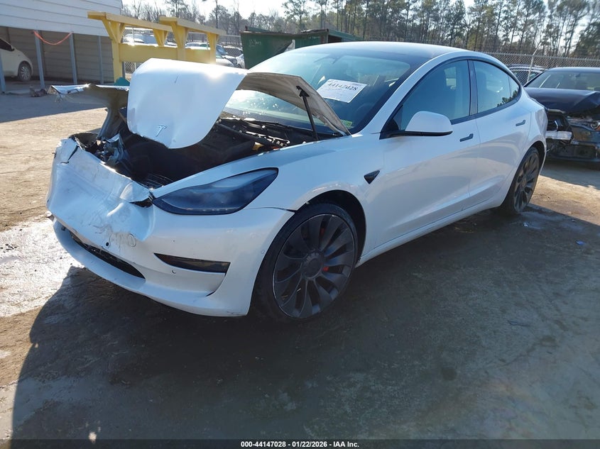 2022 Tesla Model 3 Performance Dual Motor All-Wheel Drive