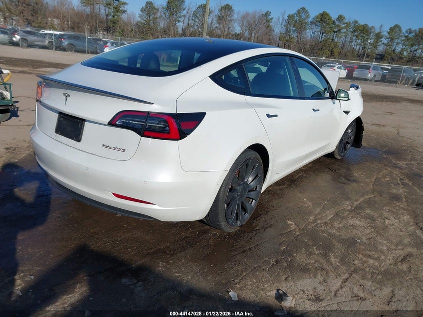 2022 Tesla Model 3 Performance Dual Motor All-Wheel Drive