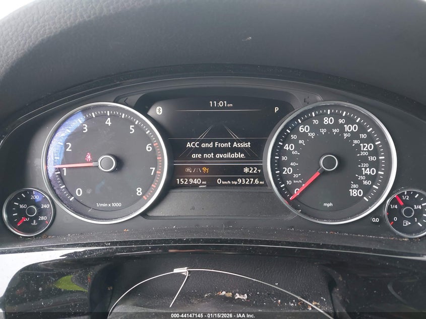 2017 Volkswagen Touareg V6 Wolfsburg Edition VIN: WVGRF7BPXHD003710 Lot: 44147145