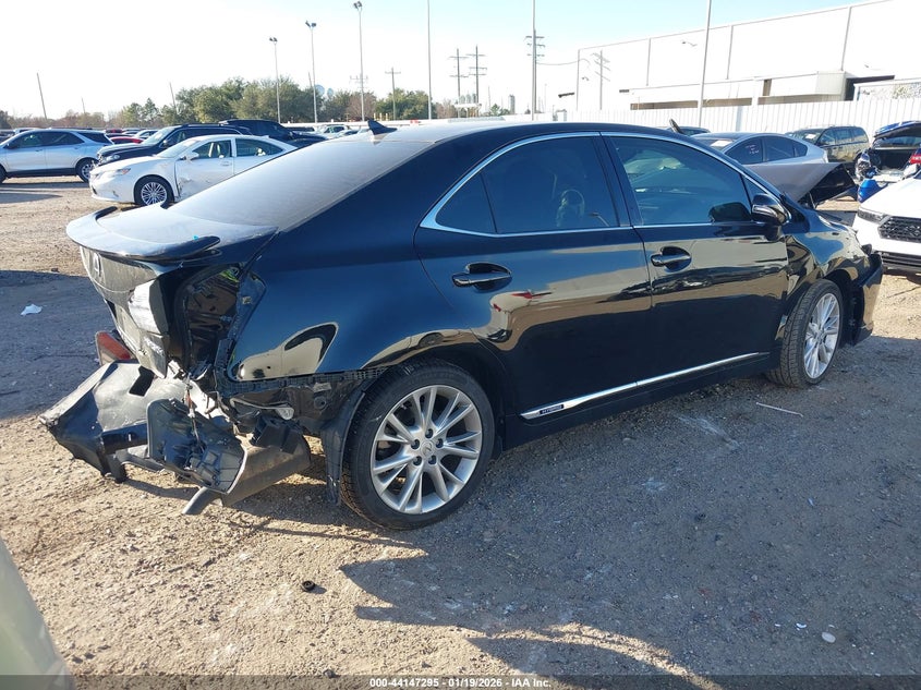 Vin: jthbb1ba6a2008588, lot: 44643227, lexus hs 250h premium 20104