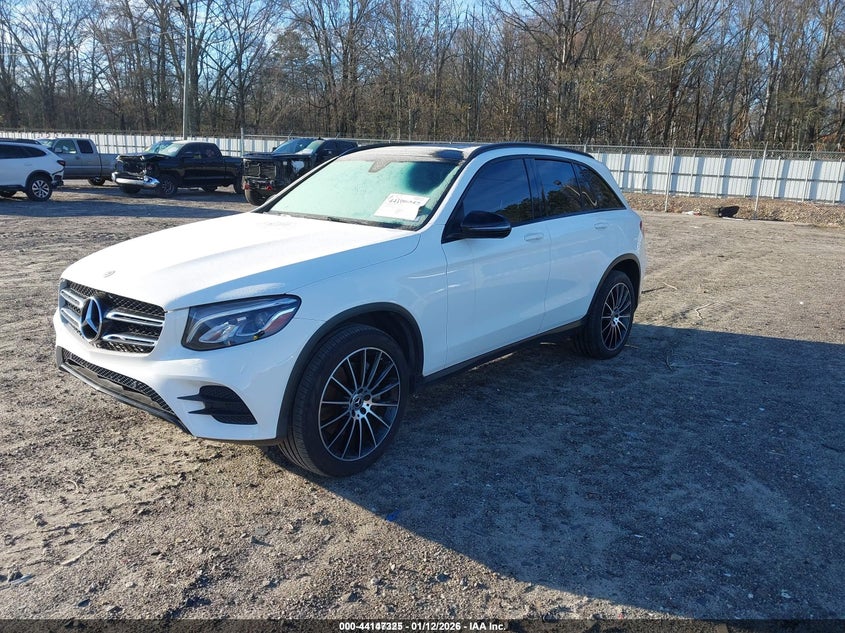 VIN WDC0G4JB6KV126611 2019 MERCEDES-BENZ GLC 300
