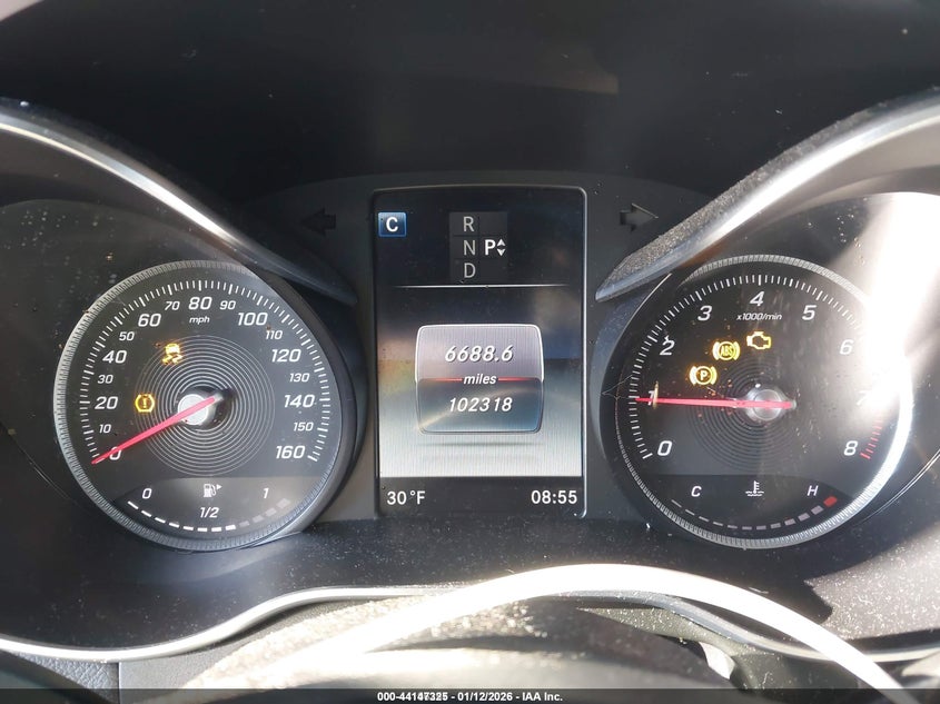 VIN WDC0G4JB6KV126611 2019 MERCEDES-BENZ GLC 300