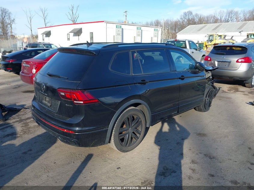 2022 Volkswagen Tiguan 2.0T Se R-Line Black