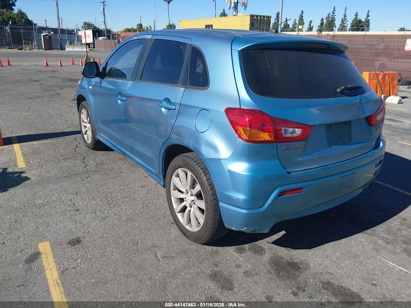 Vin: ja4ap4au3bz023158, lot: 44643395, mitsubishi outlander sport se 20113