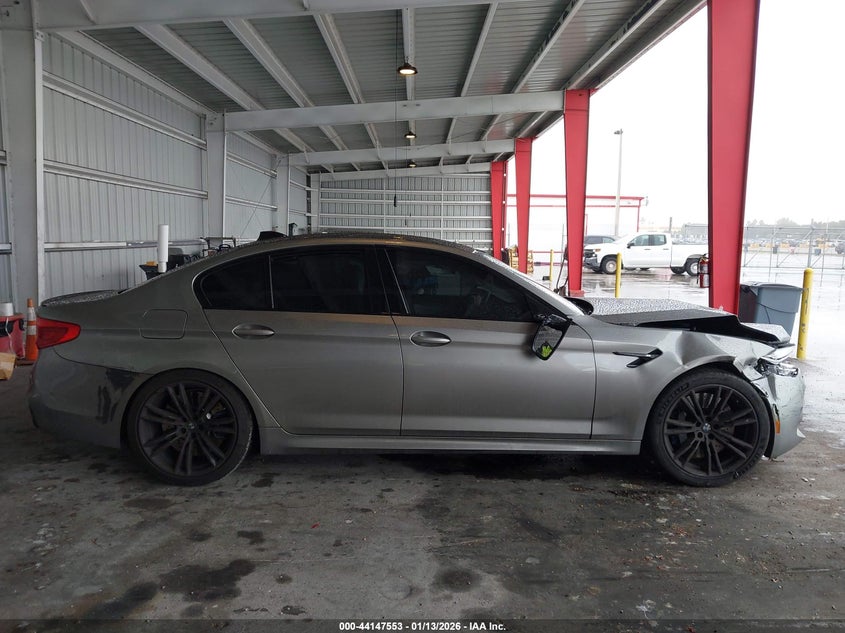 2020 BMW M5 4.4 Competition silver Lot 111044147553 Vin WBSJF0C01LB448795