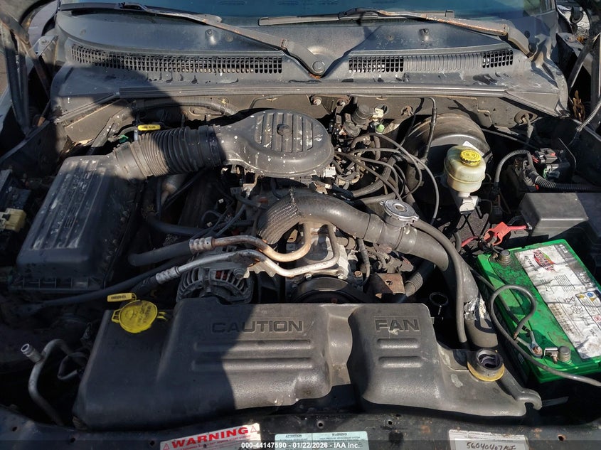 2000 Dodge Durango VIN: 1B4HS28Z3YF121252 Lot: 44147590