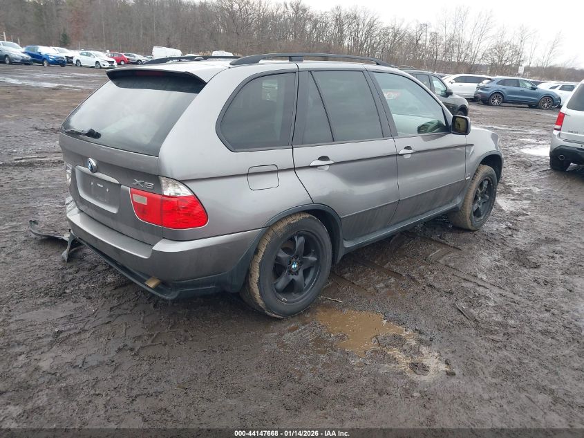 2006 BMW X5 3.0I