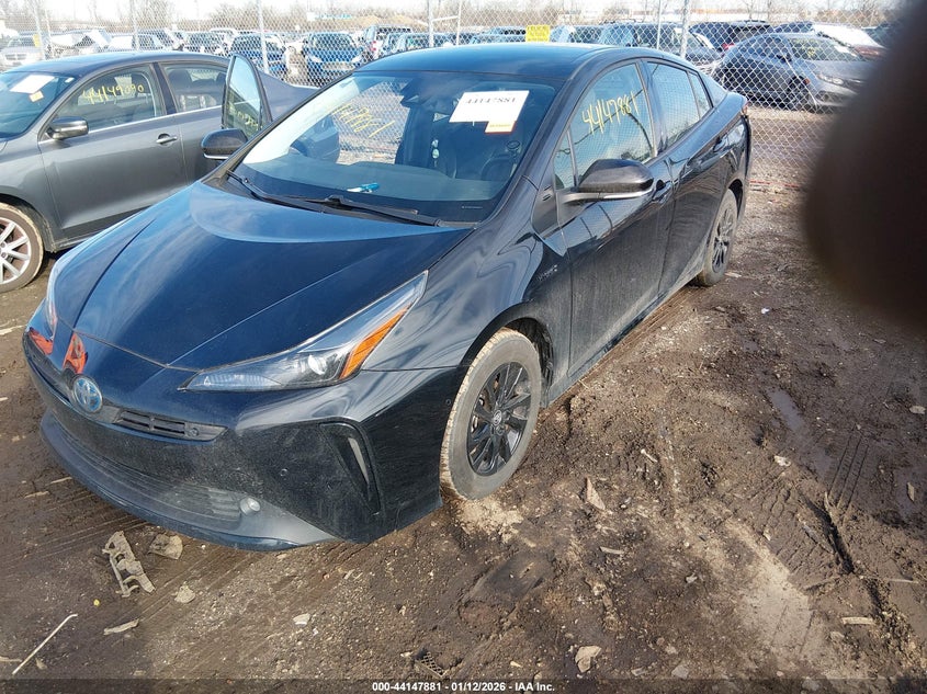 VIN JTDL9MFU7N3037539 2022 TOYOTA PRIUS NIGHTSHADE EDITION AWD-E