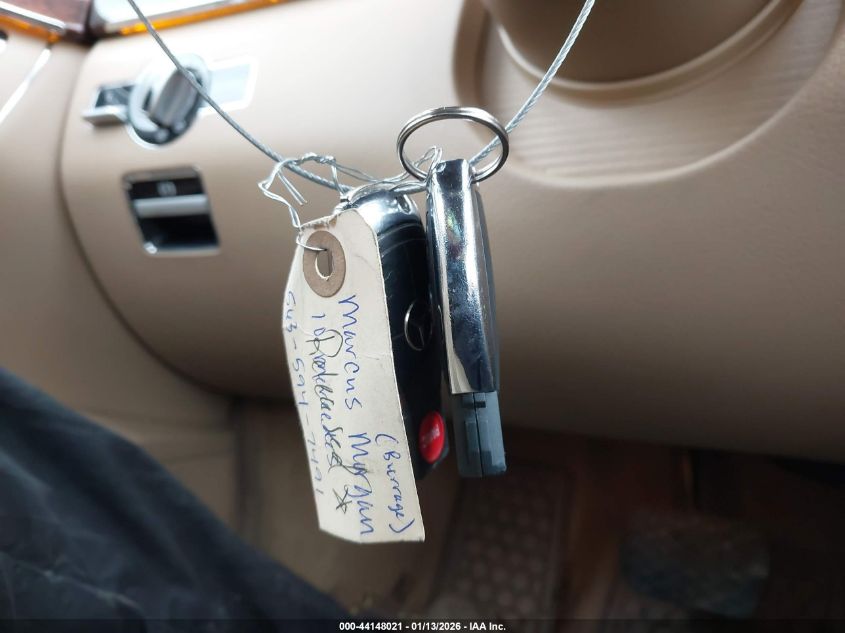 2010 Mercedes-Benz S 550 4Matic VIN: WDDNG8GB6AA333120 Lot: 44148021