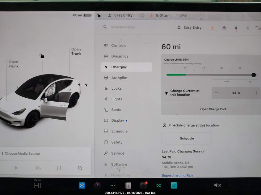VIN 5YJYGDEE0MF210387 2021 TESLA MODEL Y LONG RANGE DUAL MOTOR ALL-WHEEL DRIVE