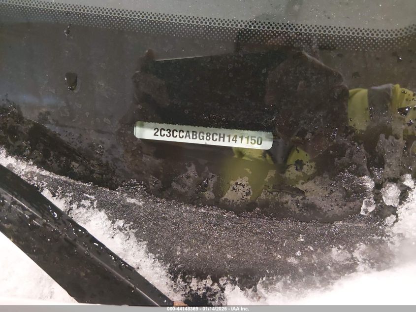 2012 Chrysler 300 S V6 VIN: 2C3CCABG8CH141150 Lot: 44148369