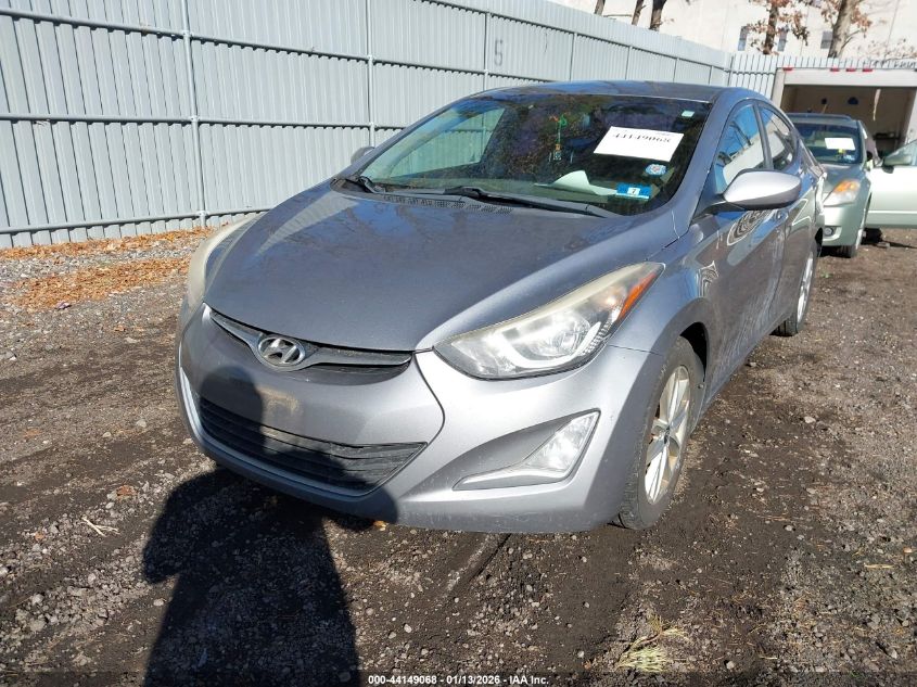 2014 Hyundai Elantra Se