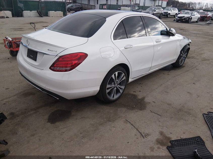2016 Mercedes-Benz C 300 4Matic