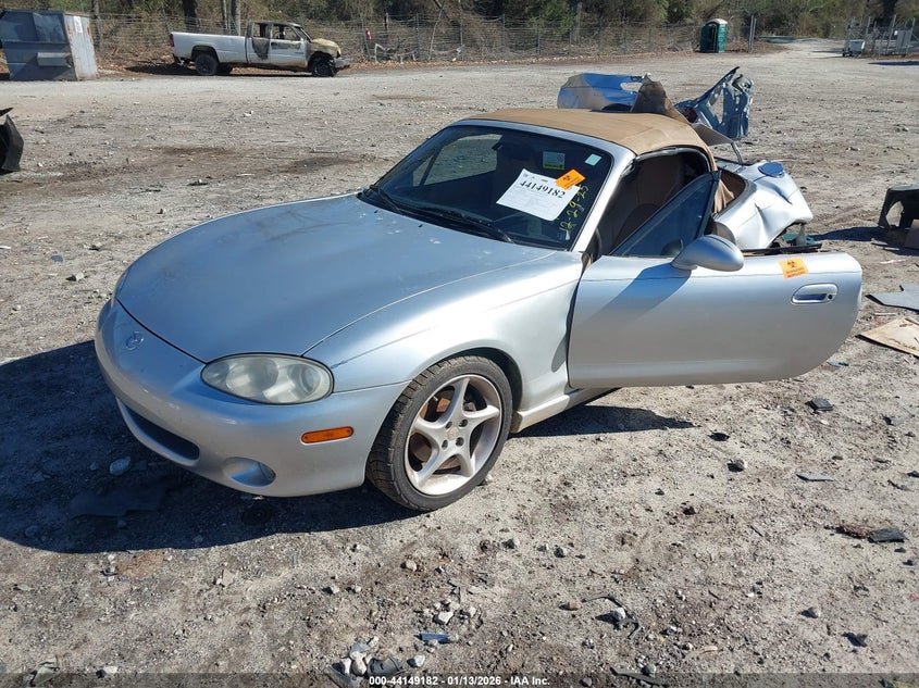 2002 Mazda Mx-5 Miata Cloth/Ls/Se