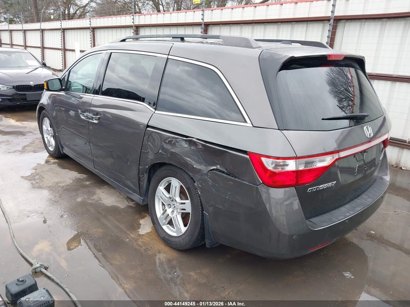 2012 Honda Odyssey 3.5 Touring/Touring Elite grey Lot 111044149245 Vin 5FNRL5H94CB079533