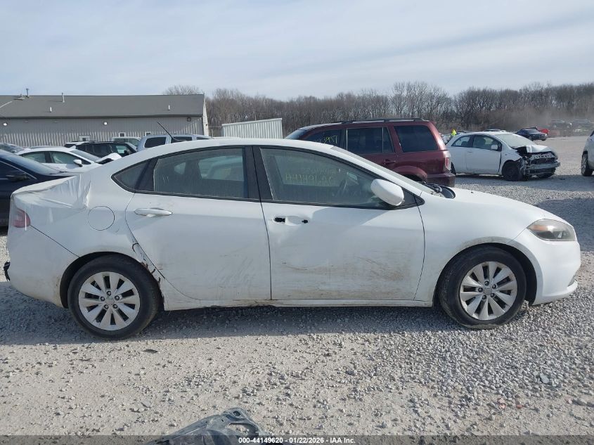 2014 Dodge Dart Sxt VIN: 1C3CDFBB6ED919704 Lot: 44149620