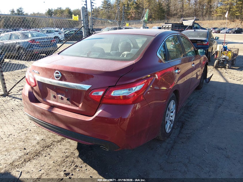 2016 Nissan Altima 2.5/2.5 S/2.5 Sl/2.5 Sr/2.5 Sv