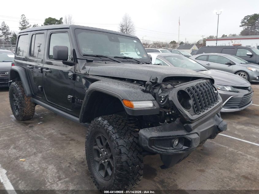 2025 Jeep Wrangler 4-Door Willys 4X4