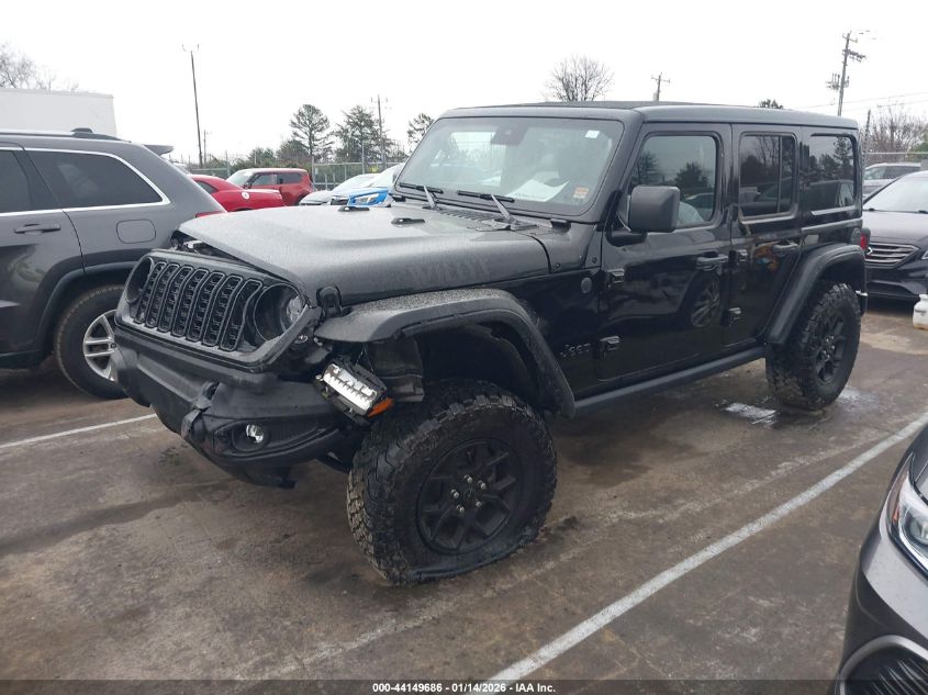 2025 Jeep Wrangler 4-Door Willys 4X4