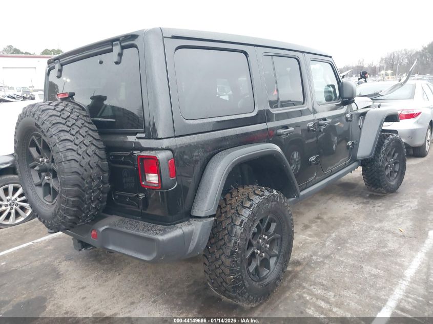 2025 Jeep Wrangler 4-Door Willys 4X4